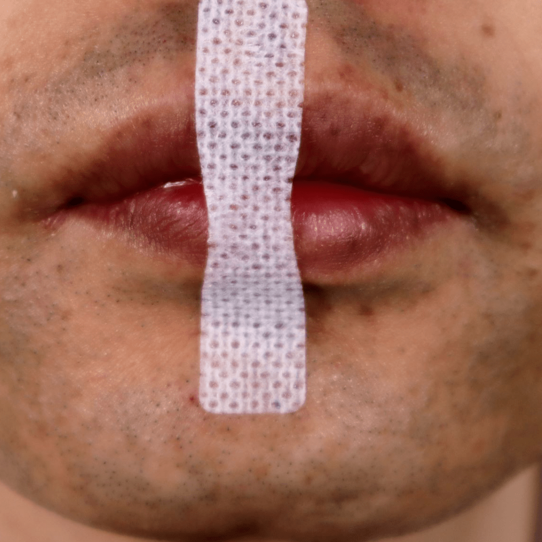 These gaps allow air escape, defeating the purpose of taping.